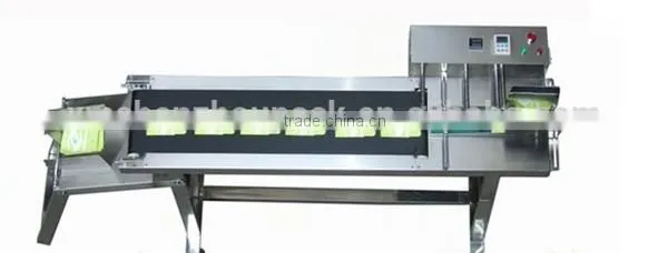 High speed automatic plastic bag labeling machine/plastic bag labeler