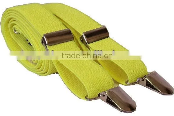 Full length adjustment elastic suspenders
