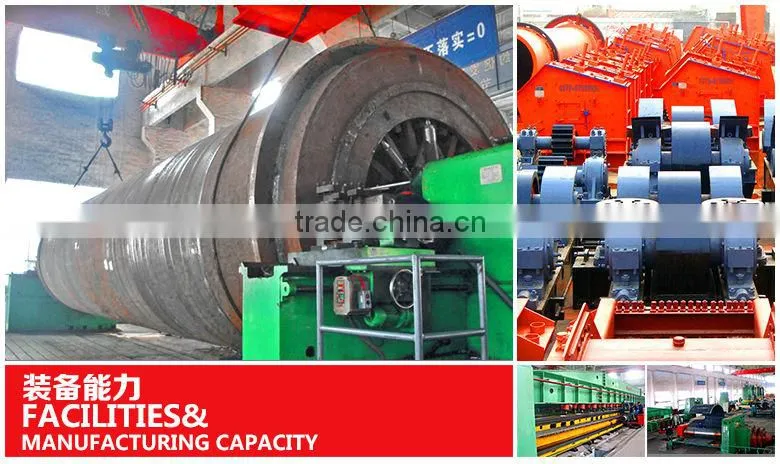 Large production capacity spiral chute with ISO and CE