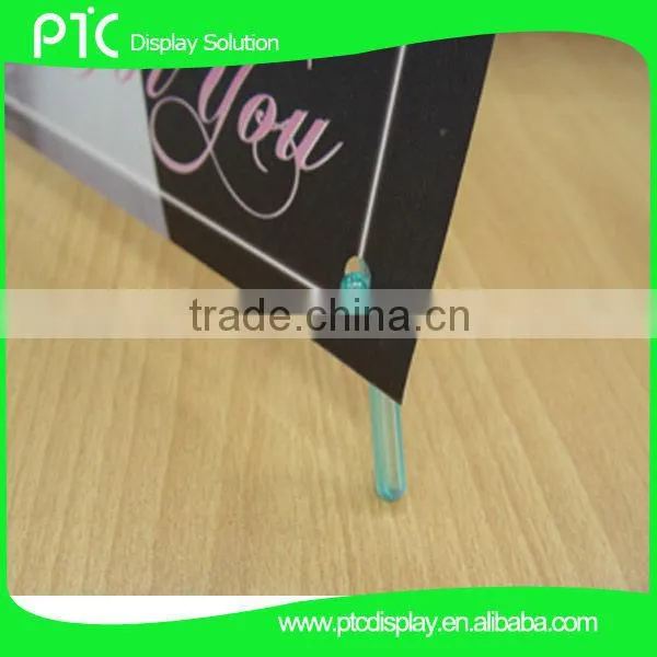 Table top advertising display