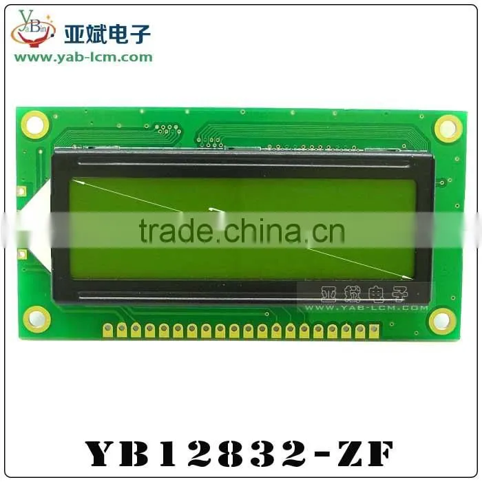 128x32 LCD module chinese word stock lcd display