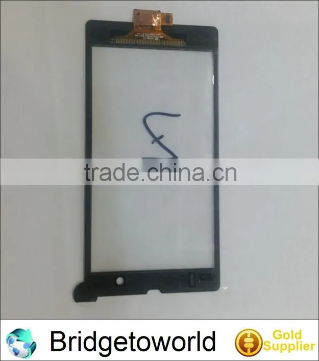 Front Glass Touch Screen Digitizer For Sony Xperia Z L36H C6602 C6603 Yuga C6603 C660X L36i with touch cable