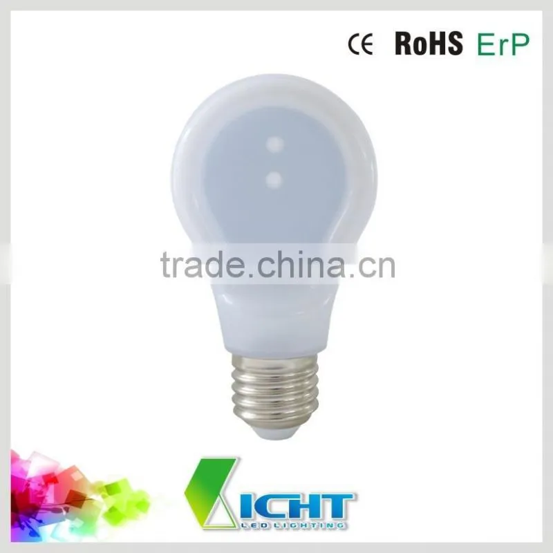LC-F020A 2015 Slim style A60 5W LED bulb ultra thin Flat Design E27 high lumen