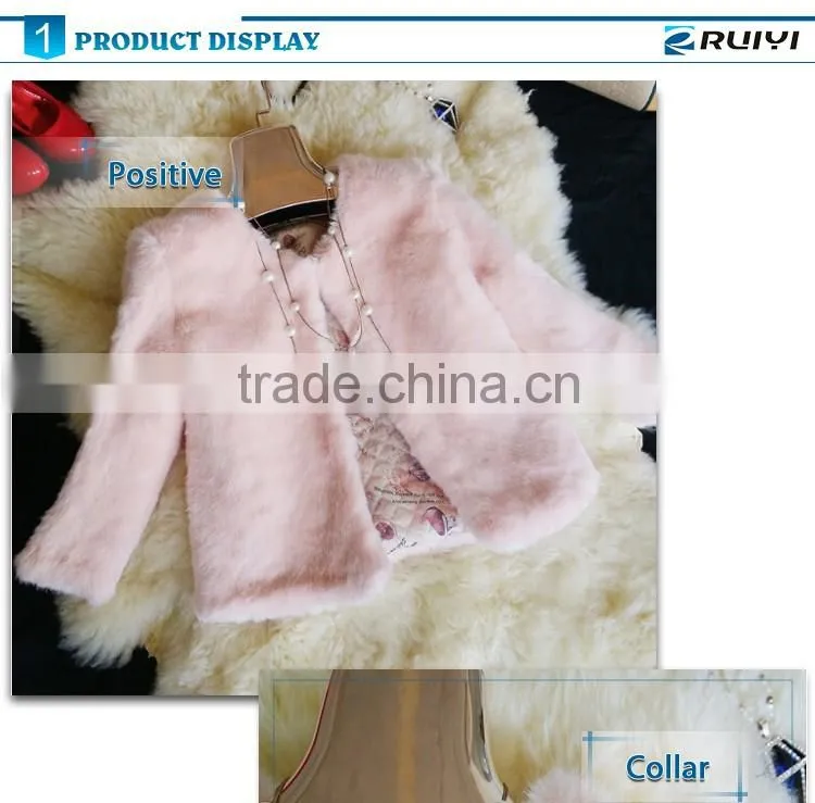 latest fashion women clothing winter imitation fur coat