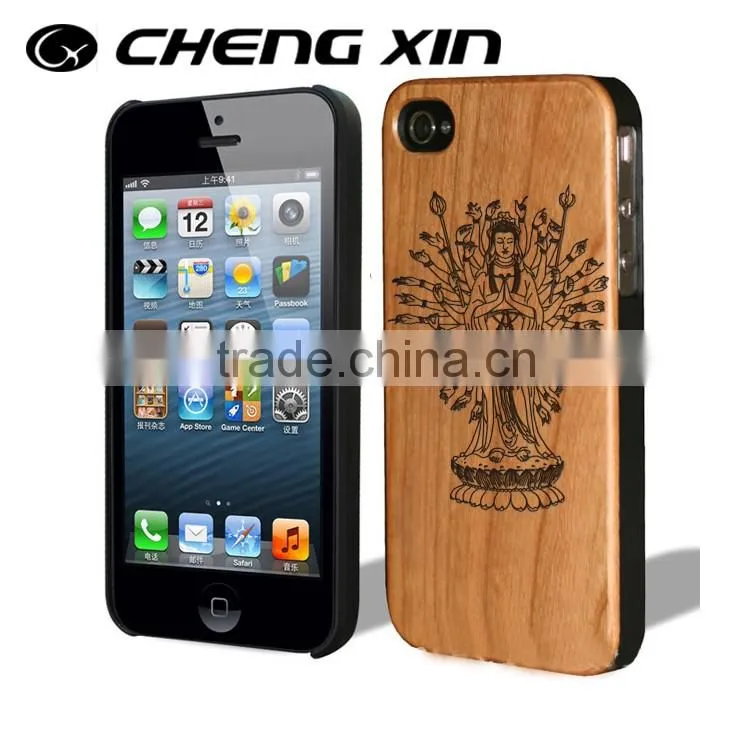 2016 hot wooden craft newest wood mobile phone case hot wooden craft