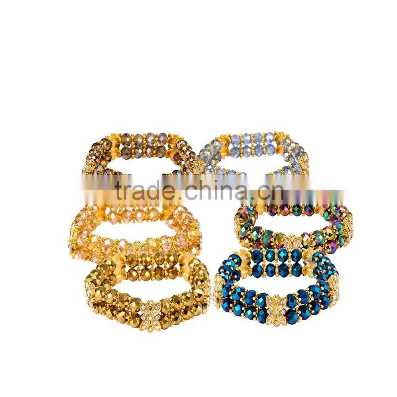 Free sample 2016 handcraft lady charm bead bracelet