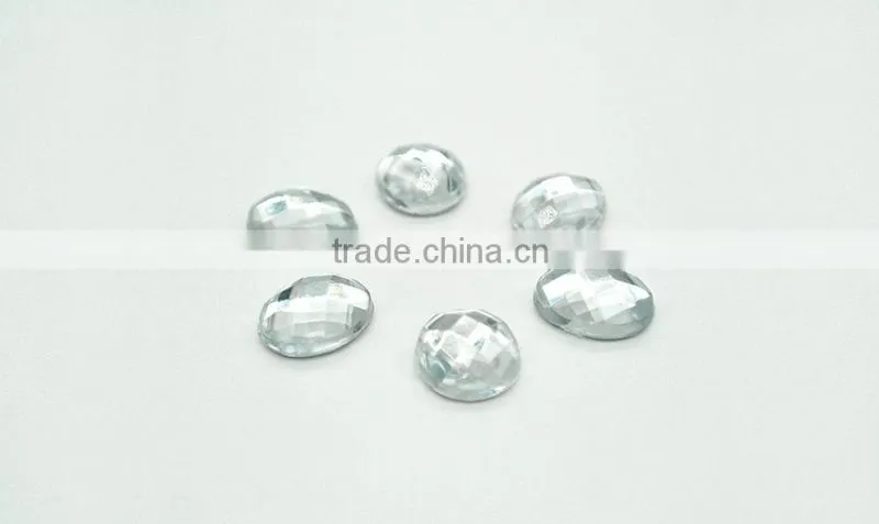 WB1 oval chessboard flat back acrylic jewels rhinestones DIY fashion decoration, craft jewelry fitting garment bags