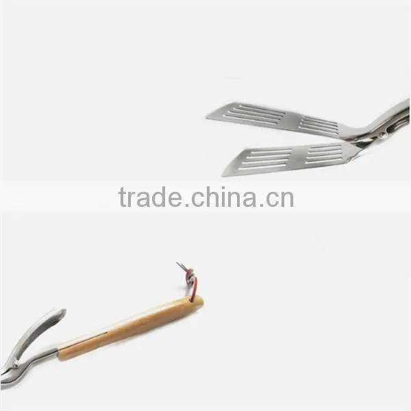 Stainless steel with clip innovative bbq spatula
