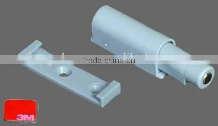 YL-AB08 I shape magnetic plastic door buffer/cabinet dood closing damper made in China