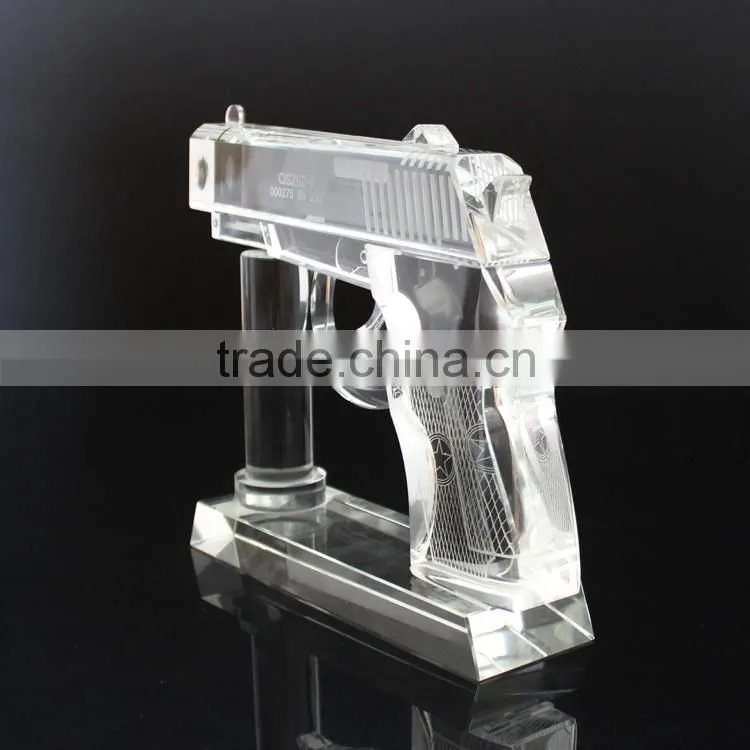 new design 2016 glass crystal gun model