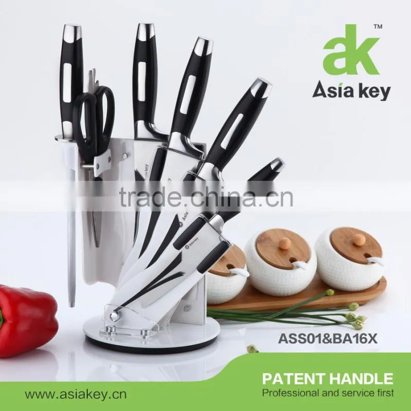 Guaranteed Quality 7 Pieces Royal Kitchen Knife Set With Stand