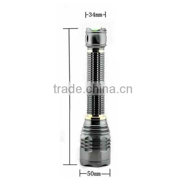 1148 led XML T6 1000Lumens 5-Mode Emergency Hunting LED aluminum Led Flashlight