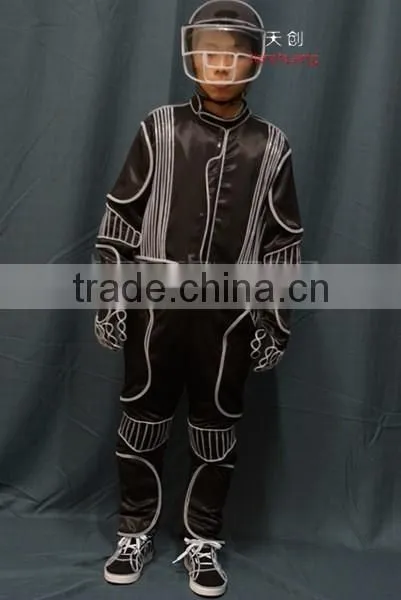 Wireless DMX512 Programmable Light Up LED Robot Outfit Suit