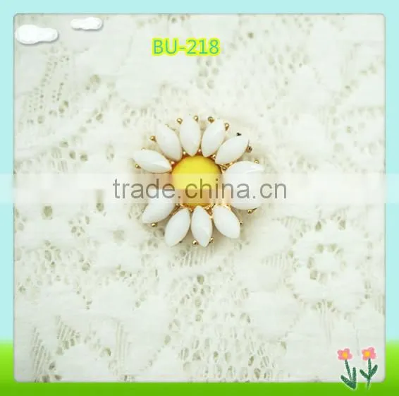 2015 Bling bling decorative rhinestone button