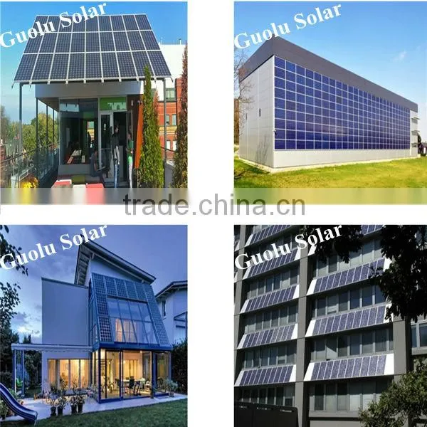 Low MOQ Great Performance BIPV Cheap Solar Panels China CE Certified