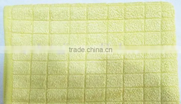 Lattice shiny microfiber fabric