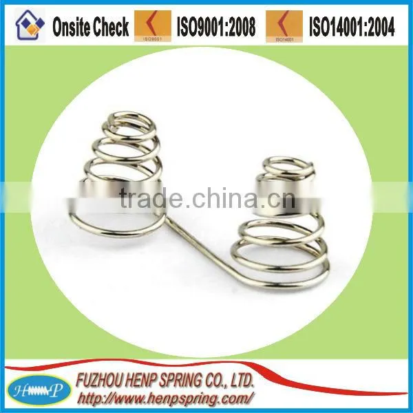 gold plated battery contact springs /electrical spring contact to pcb