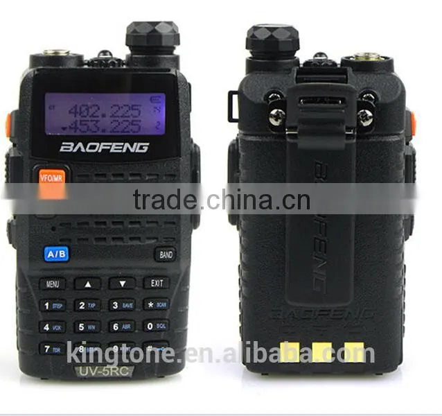 Protable Baofeng UV-5RC VHF/UHF Two Way Radio Ham FM Transceiver Dual Band