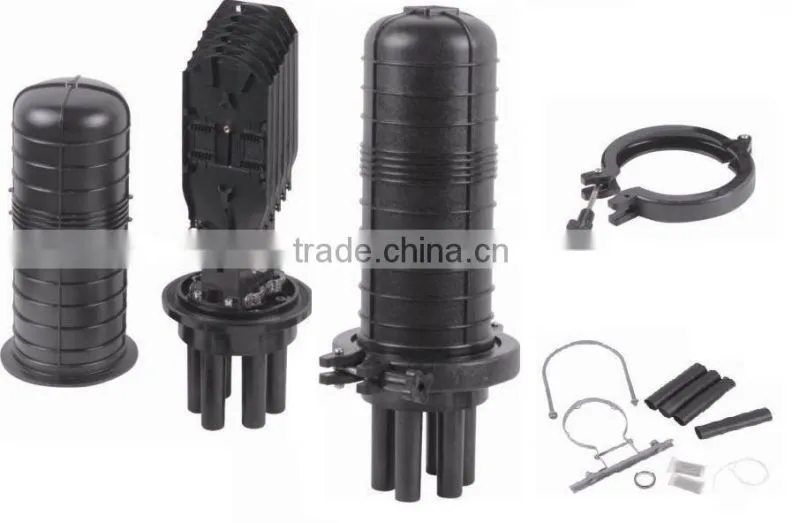 Fiber Optical Splice Enclosure Jointed Closure Fiber Fusion Splice Enclosure Dome Horizontal Splicing Enclosure