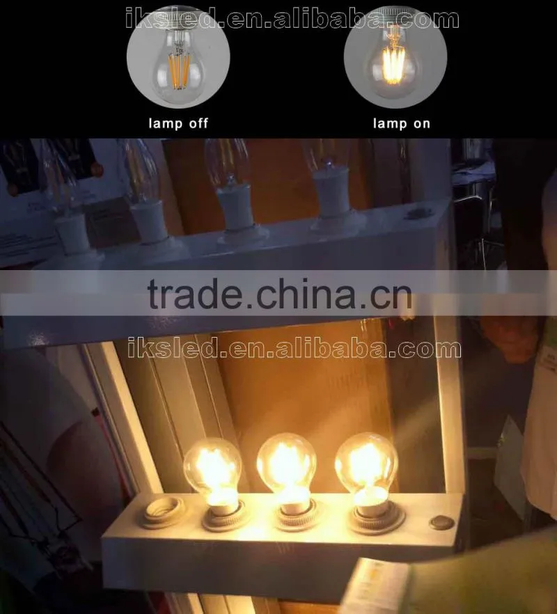 1.2W 360 degree mini driver led filament bulb LEB BULB DIMMABLE