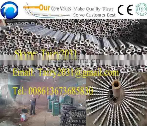 compact and durable wood sawdust briquette extruder machine