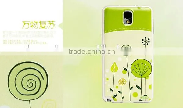 DIY hard plastic phone case for samsung galaxy note 3