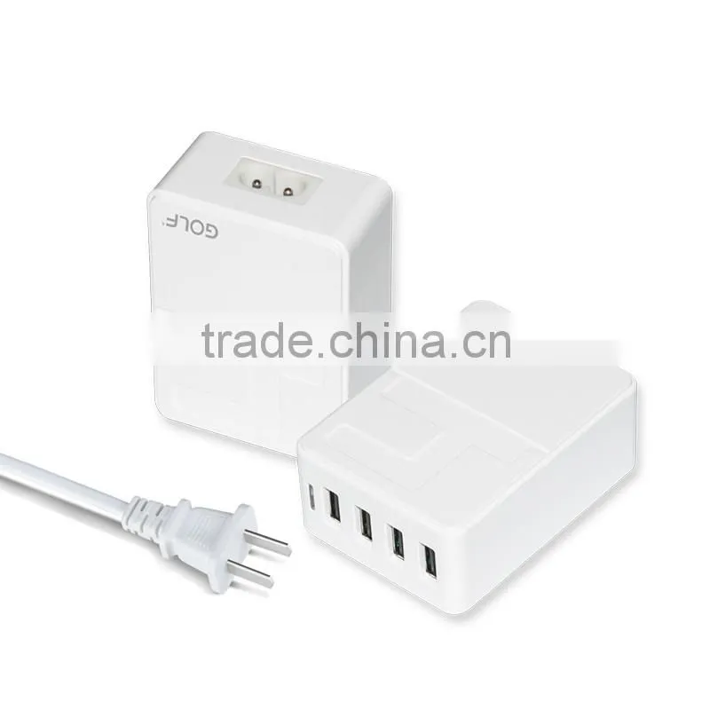 2016 high quality usb home charger/usb wall charger/5v 6A usb power adapter