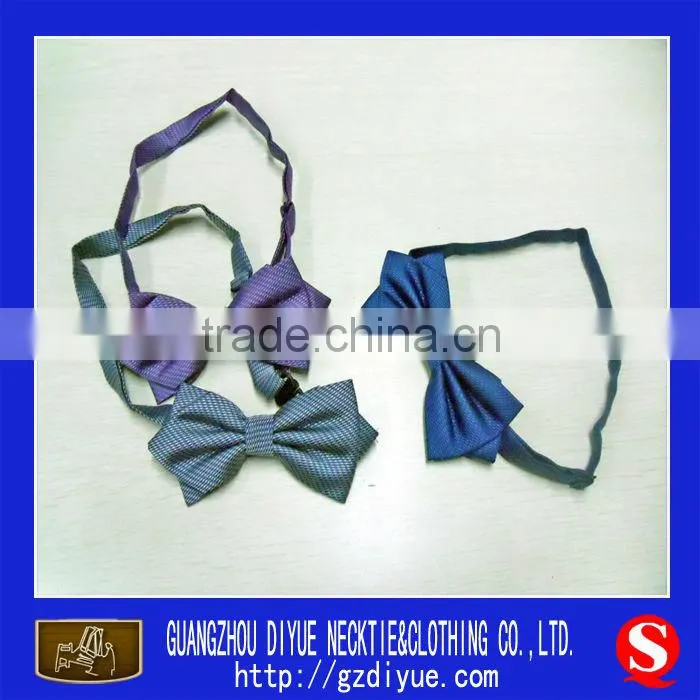 men's woven polyester bow tie