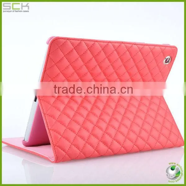 High Quality Leather Cover for IPAD2/3/4 with Factory Price