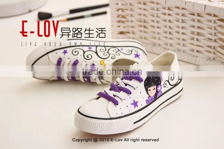 Hot sales high quality cleaning canvas shoes