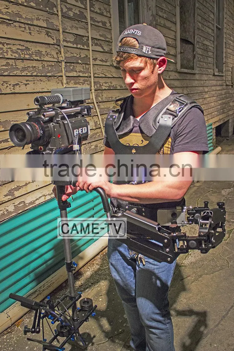 CAME 2.5-15kg Load Pro Camera Steadicam Video Carbon Stabilizers + Low-shooting