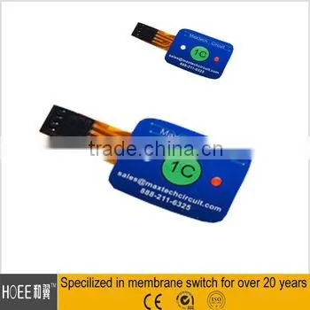 3m adhesive fpc membrane led switch keypad