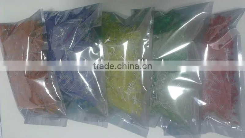 High-brightness blue clear LED 5mm round led diode