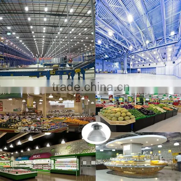 IP65 cool white color temperature led commercial light, high CRI led highbay light 150w ce rohs