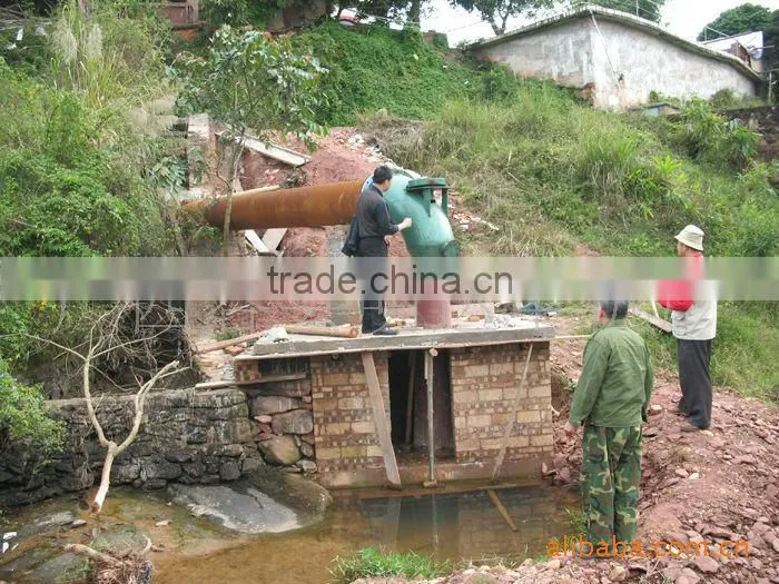 Propeller Tubular hydro turbine generator for small power plant