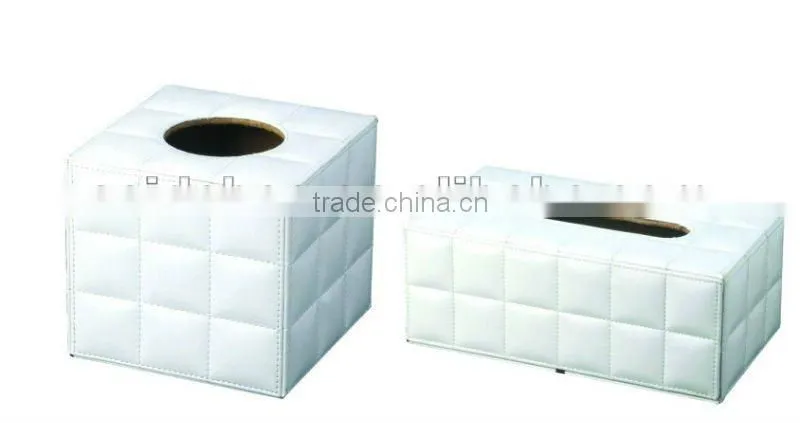 Elegant PU paper towel box,2013 new-style napkin/tissue box