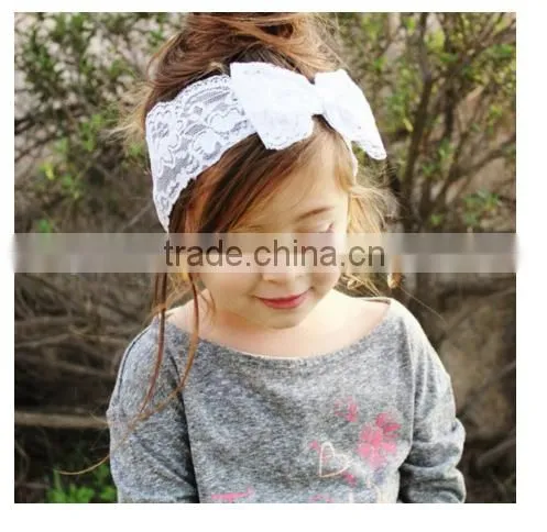 The hot spot in children with lace bow and explosion of 2016 new baby hair
