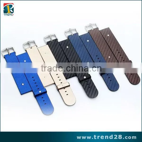 Watch band for apple watch, leather strap connector adapter for apple watch