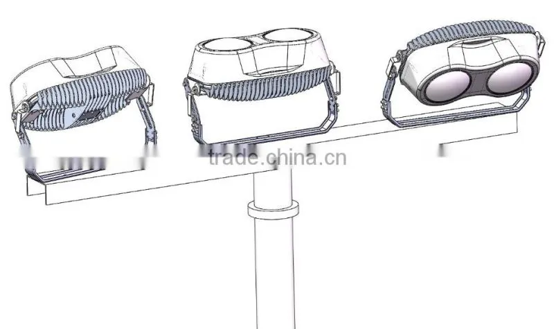 15 degree beam angle professional stadium/sports field IP65 1000w Led Table Tennis Lighting