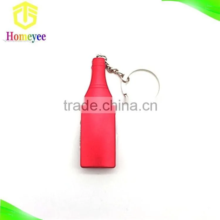 Bottle Shapee Keychain Knife For Promotion Gift