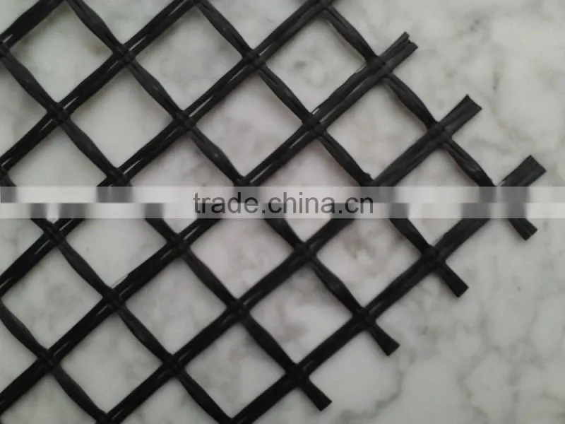 asphalt coated biaxial fiberglass geogrid