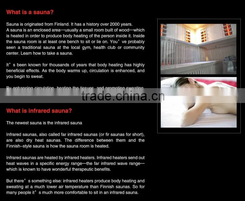 Mini sauna room home sauna equipment for weight loss slimming(RoHS/CE/ISO/TUV)
