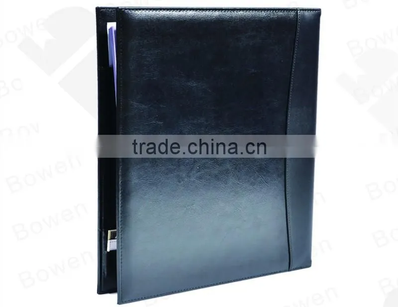 2 hole A4 file folder / D ring binder document holder with car sleeve