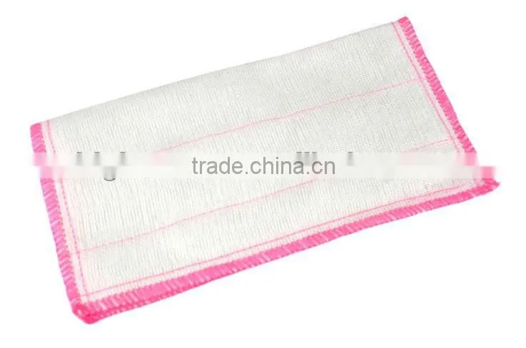 Gauze rags, cleaning rags, washing rags.