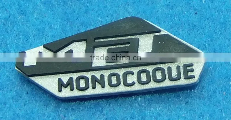 Rubber label / rubber patch