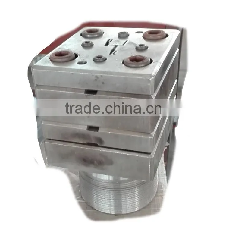 Gray h shape PVC/TPE plastic profile extrusion