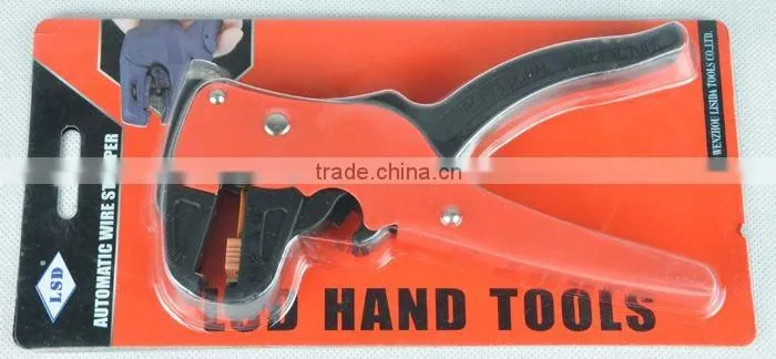 LS-700D duch mouth automatic cable stripper stripping and cutting 2 in 1 multi tool 0.25-6mm2 single insulation wire stripper