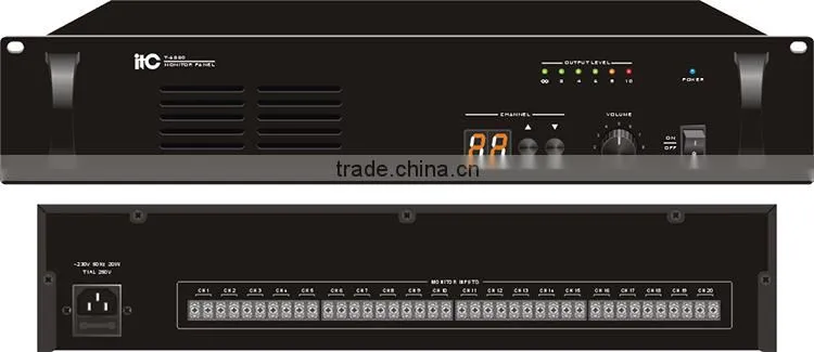Digital 20 channel PA System Monitor Panel