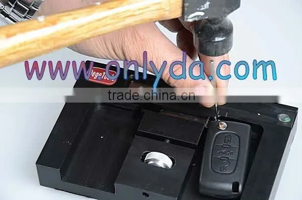 flip key pin remover jig such as peugeot flip remote key