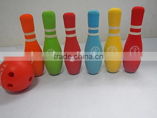 Fun mini plastic children bowling set